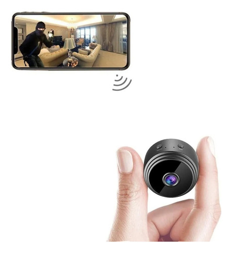 Cámara Espía Inalámbrica Wifi Mini Cámara Hd 1080p
