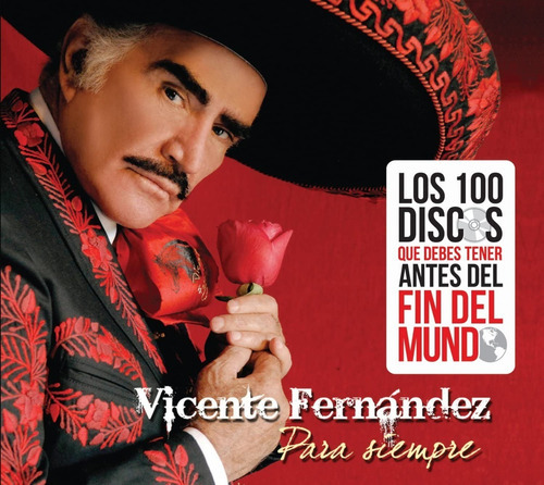 Vicente Fernandez - Para Siempre - Disco Cd (12 Canciones)