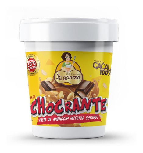 Pasta De Amendoim Chocolate Crocante 450g La Ganexa