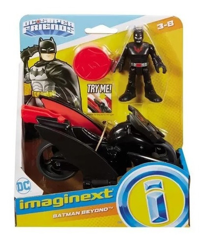 Imaginext Super Friends Batman Do Futuro Com Moto - Mattel