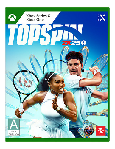 Topspin 2k25 Para Xbox One Y Xbox Series X Nuevo