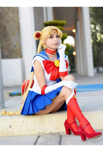 Ct Disfraz Sailor Moon Usagi Tsukino Para Niñas