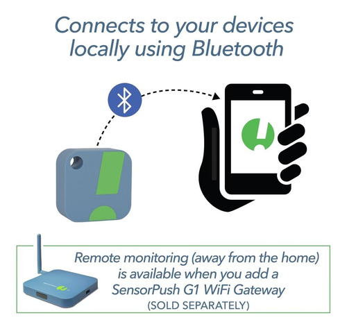 Sensor De Temperatura/umidade Sensorpush Para iPhone/android