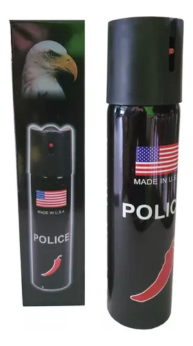 Gas Pimienta 60ml Paralizante Defensa Aerosol 3mts