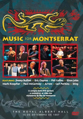 Dvd Music For Montserrat