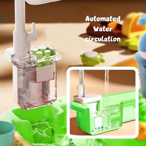 Juegue Al Fregadero Con Agua Corriente, Juego De Simulación,