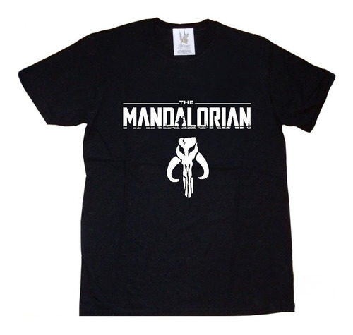 Remeras Wilwarin Estampa Vinilo Star Wars The Mandalorian