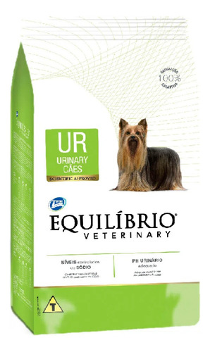 Ração Equilibrio Veterinary Urinary Cães 2kg