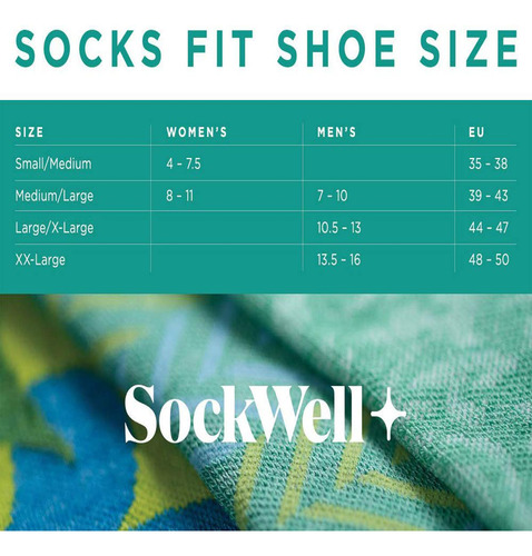 Calcetines De Compresión Sockwell Chevron Air Para Mujer M/l