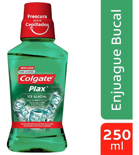 Enjuague Bucal Colgate Plax Ice Glacial 250 Ml