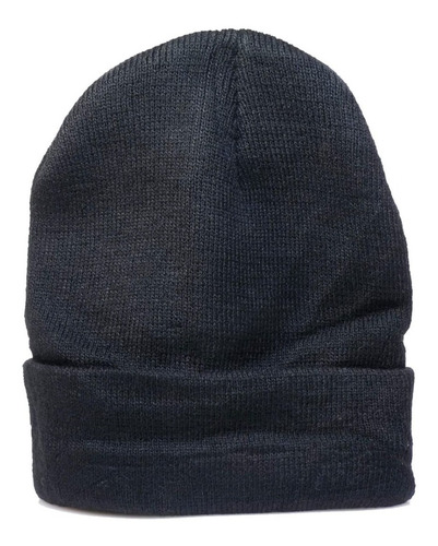 Imagen 3 de 5 de Gorro Rocky Lana Doble Liso Unisex Importado