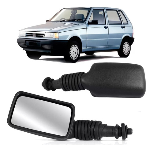 Par Retrovisor Uno Elx 96 97 98 99 2000 2001 Com Acabamento