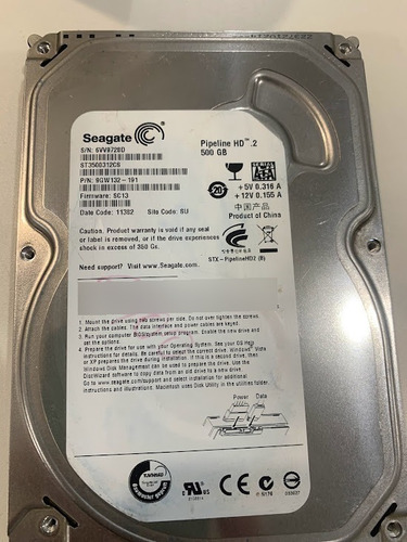 Placa Lógica Hd Seagate St3500312cs -cod0178