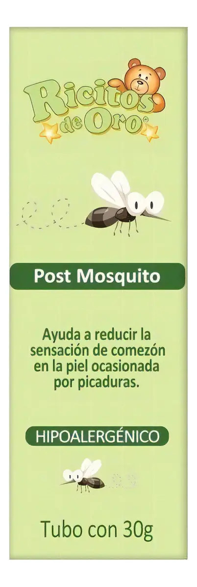 Gel Post Mosquito Para Bebé Tubo 30g Ricitos De Oro