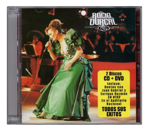 Rocio Durcal - El Concierto En Vivo - Disco Cd + Dvd