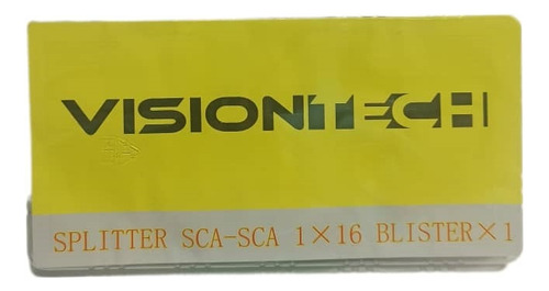 Splitter Sca-sca 1x16 Visiontech Blister Fibra Spl1x16 Acm