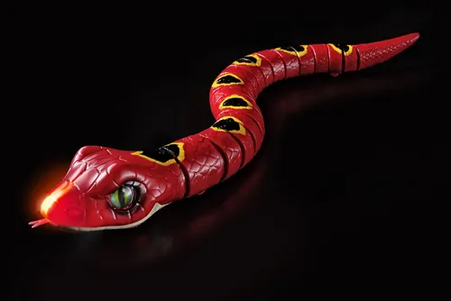 Robo Alive Zuru Slithering Snake Series 3 Red - Juguete Rob. Color Rojo