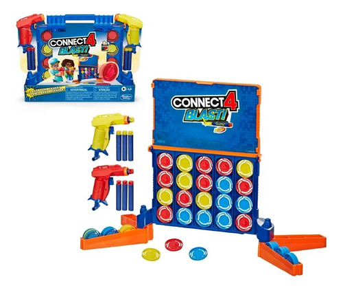 Juego De Mesa Connect 4 Blast