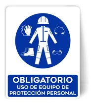 Comprar Señalamiento Obligatorios  Para Negocio Nom003 Letrero 25x35