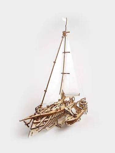 Ugears Rompecabezas 3d Para Adultos Trimarán Merihobus - Mod