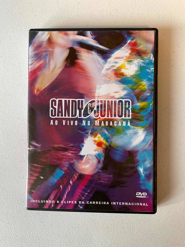 Dvd Original Sandy & Junior Ao Vivo No Maracanã