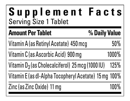 Nature Made Vitamina C Vit D3 Zinc 200 Tab Antioxidante Usa Neutro