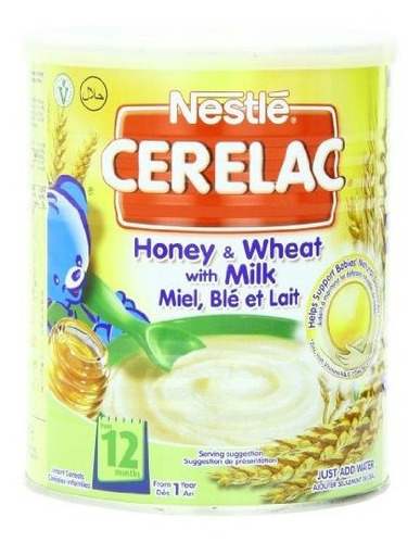 Nestle Cerelac, Miel Y Trigo Con Leche (desde Los 12 Meses),