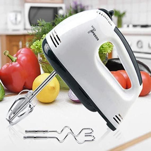 Batedeira Portátil Compacta Com 7 Velocidades 260w. - 127v