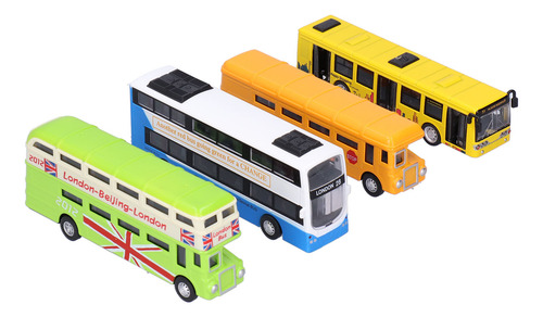 Juego De Juguetes Plegables Para Coche, 4 Piezas, Aleación,