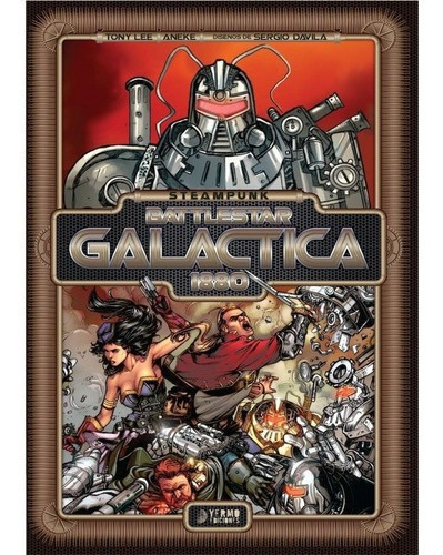 Steampunk Battlestar Galactica 1880 - Tony Lee, de TONY LEE. Editorial YERMO EDICIONES en español