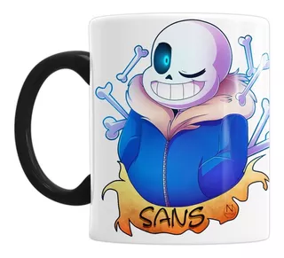 Taza Undertale Cerámica Mágica