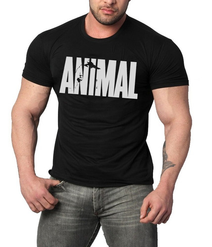 Camisa Animal Masculina Musculação Academia Fitness Camiseta