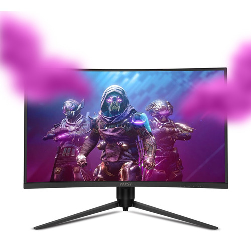 Monitor Gamer Curvo Msi Optix G271cp 27 PuLG Fhd+ Camara Web (Reacondicionado)