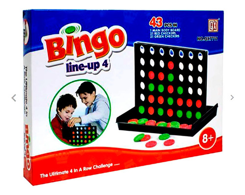 Juego De Mesa Bingo 4 En Línea