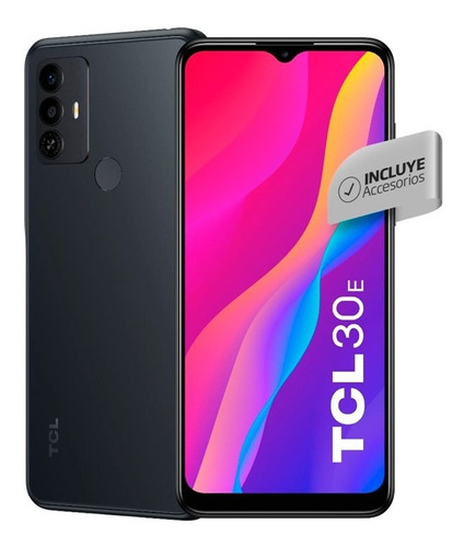 Celular Liberado Tcl 30e Gris 4g 6.5  O-core 3gb 64gb