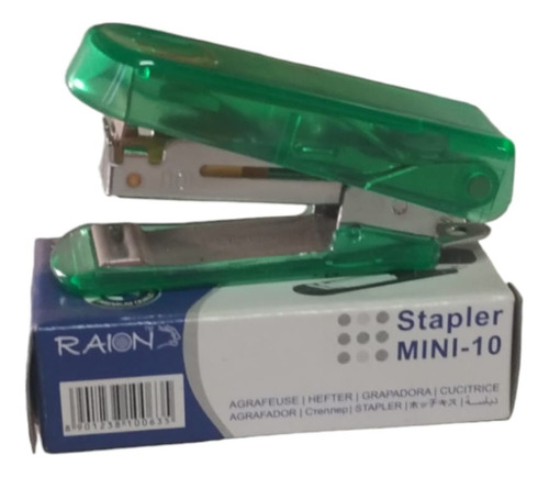 Abrochadora De Mesa Raion Stapler Mini-10 Klear Oferta!!