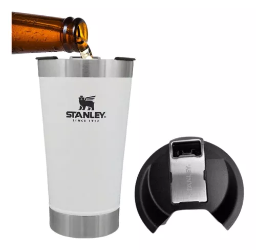 COPO TERMICO PARA CERVEJA COM TAMPA STANLEY 473ml