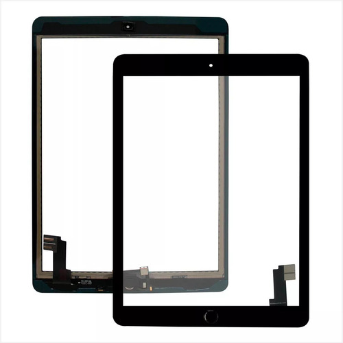 Touch Compatible Co iPad 6 - iPad Air 2 A1566 A1567 Con Home