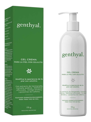 Caviahue Genthyal Gel Crema Para Piel Con Celulitis X 175 Gr