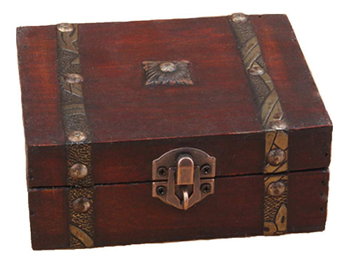 Caja Organizadora Joya Diseño Vintage Madera