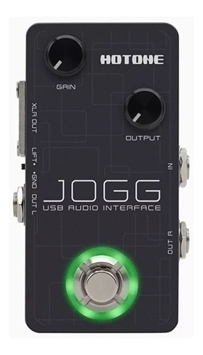 Pedal Interfaz De Audio Hotone Ua10 Jogg