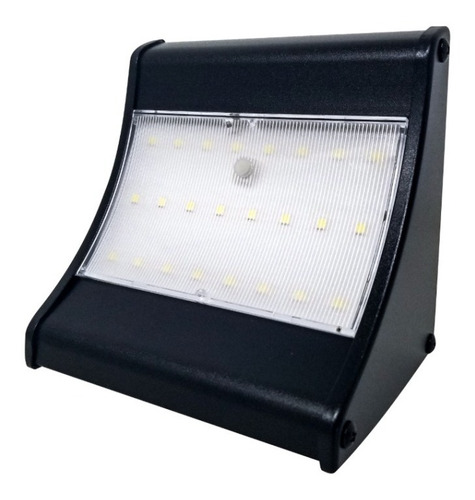 Luz Led Exterior Carga Solar Aluminio 24 Led Diginet