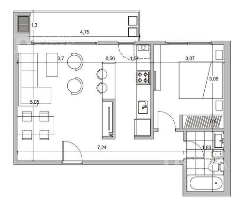 Imagen 7 de 30 de Oportunidad Venta Departamento 2 Ambientes Tigre