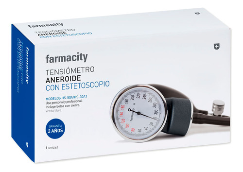 Tensiómetro Aneroide Standard Farmacity Con Estetoscopio