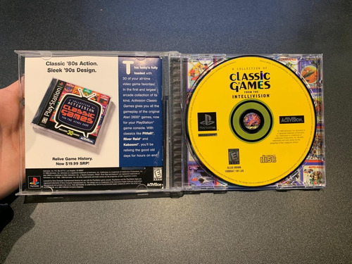 A Collection Of Classic Games From The Intellivision Ps1 (Usado)