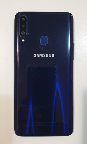 Samsung Galaxy A20 Dual Sim 32 Gb Azul 3 Gb Ram Azul Oscuro (Usado)