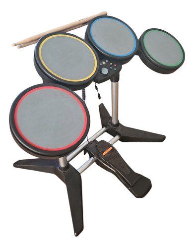 Bateria Rock Band Hero Xbox 360 Pc Original (Usado)
