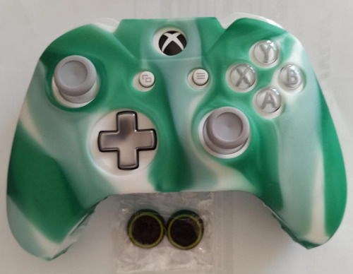 Funda De Silicon Con  Thumb Grip Para Control Xbox One