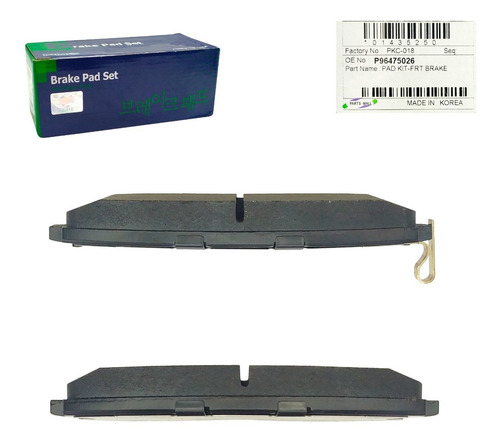 Imagen 4 de 6 de Pastillas Delanteras Chevrolet Epica 2009 2010 2011 Original