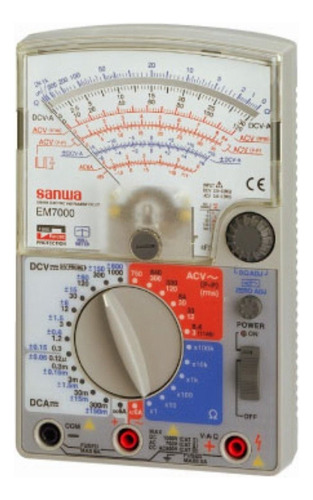 Sanwa Em7000 Analog Multimeter Fet Testergenuine By Sanwa